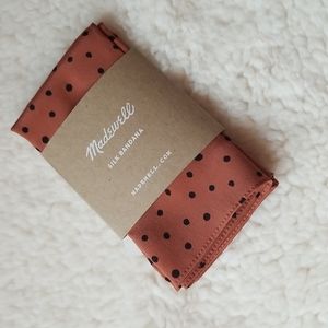 Madewell Dot Silk Bandana